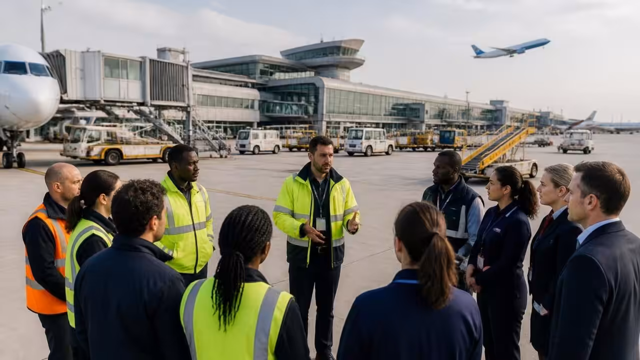 Formation pour travailler à l&rsquo;aéroport d&rsquo;Orly