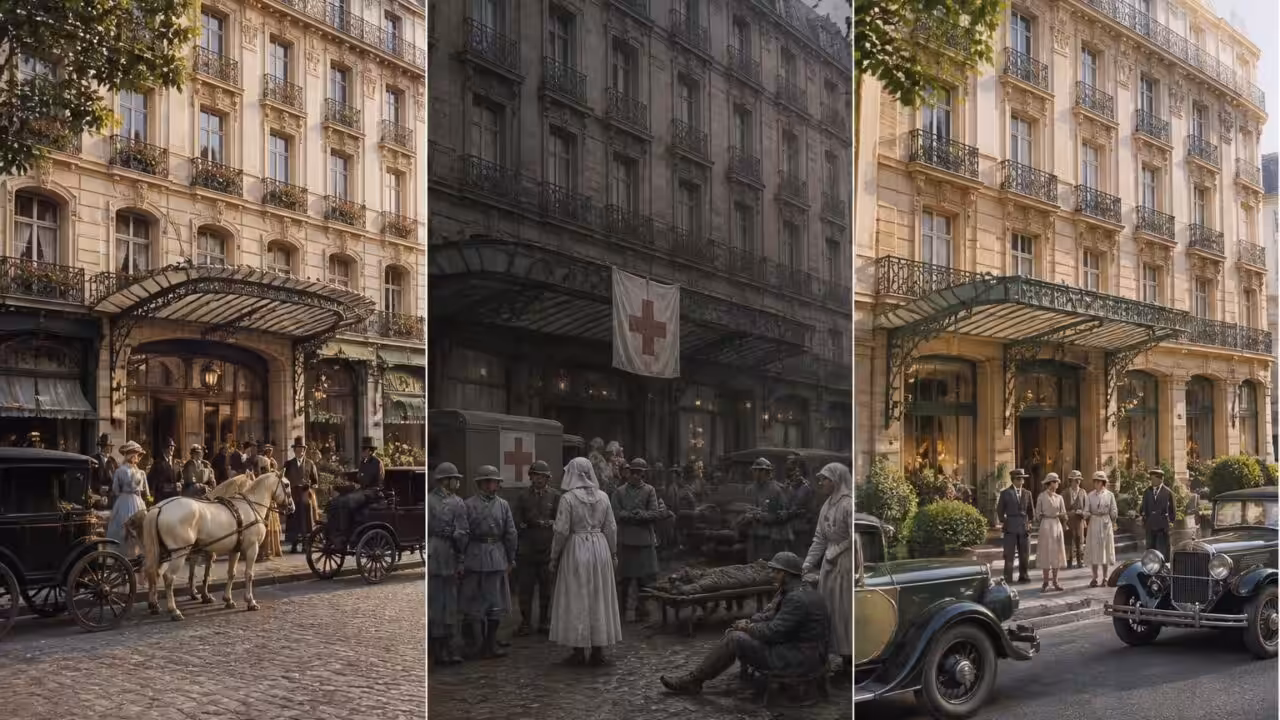 Il y a un siècle dans nos archives : L&rsquo;évolution de l&rsquo;hôtellerie en France avant, pendant et après la Grande Guerre