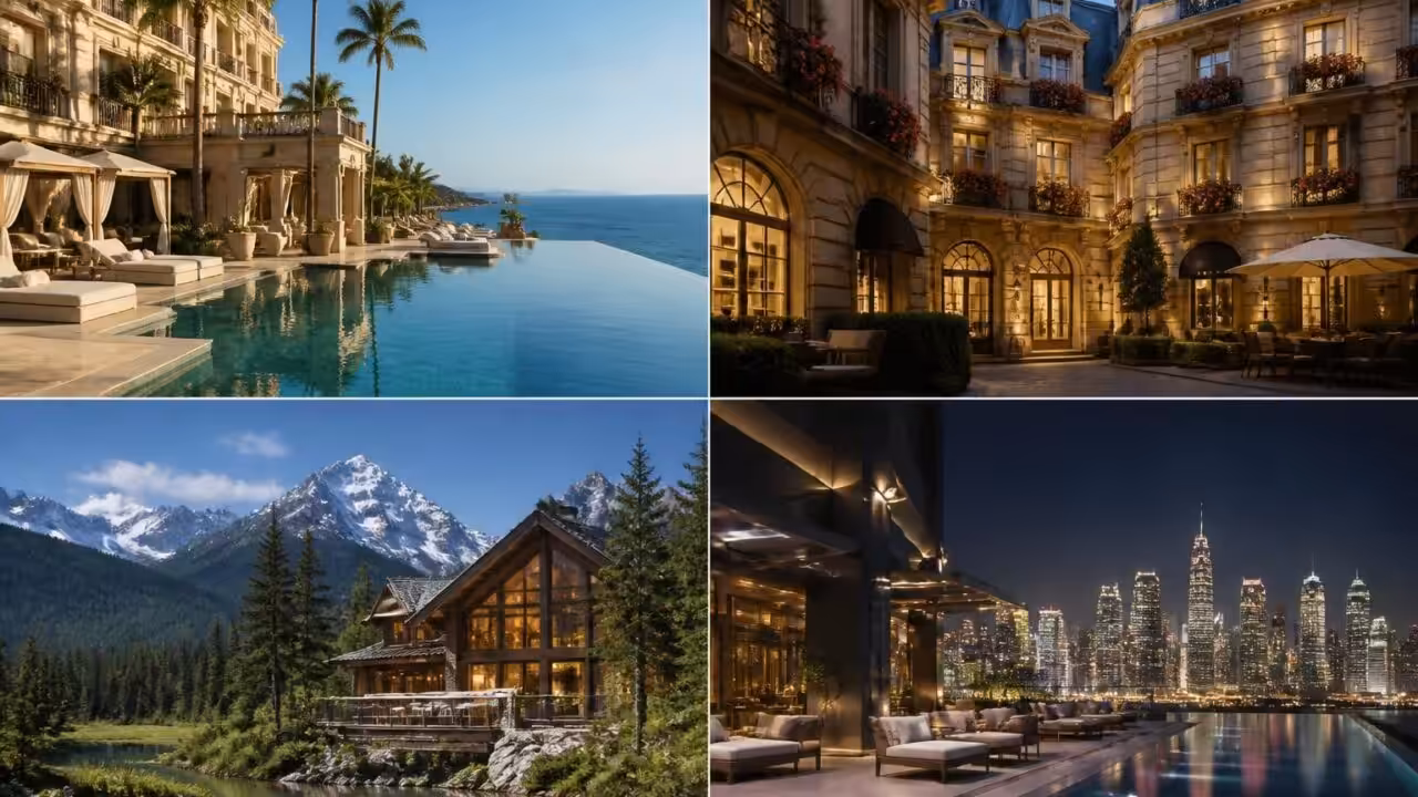 Les hôtels de luxe incontournables à travers le monde selon Robb Report