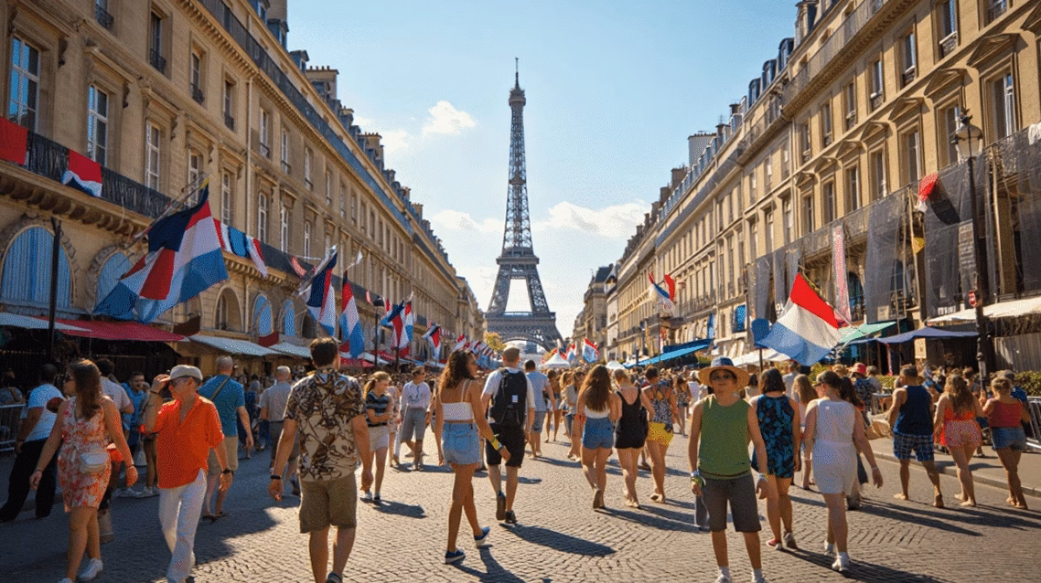 Affluence record : Paris séduit un nombre croissant de touristes français et internationaux en juillet